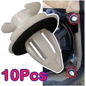 Resim Lasonstiges Bmw Z4 E85 E86 Z8 E52 Ön Arka Braket Perçin Için Sızdırmazlık Halkası İle 10x Kapak Kapağı Bağlantı Elemanı Klipsleri 