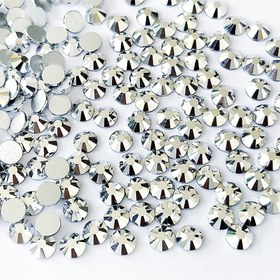 Resim Yeni Yıl, Hediye, 2025, Isıya Dayanıklı Onarım Cam Düz Arka Taş, Tırnak Sanatı, Giysiler, Çantalar, Ayakkabılar, Bardaklar, Cep Telefonu Kılıfları, DIY Dekorasyon, Tırnak Kiti DIY, Gümüş, SS6-SS30 