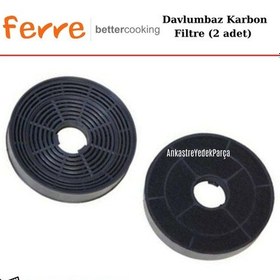 Resim Ferre Uyumlu Davlumbaz Karbon Filtre Bacasız Kullanım Kömür - 499666988 