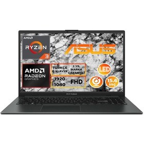 Resim Asus VivoBook Go 15 E1504FA-NJ097006 R3-7320U 8 GB 512 GB SSD 15.6" W11P Dizüstü Bilgisayar 
