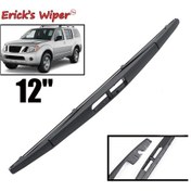 Resim Lasonstiges Erick'in Silecek 12"nissan R51 2005 - 2012 Ön Cam Arka Cam Yağmur Perdesi İçin Navigasyon Radarı İçin Arka Silecek Lastiği 
