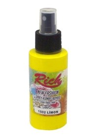 Resim Rich New Fashion Sprey Kumaş Boyası 100 Cc. 1502 Limon Sarı 
