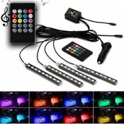 Resim Universal AYAK ALTI LED 12 RENK SESE DUYARLI 8 Renk Seçeneği 