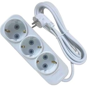 Resim Elbi3'lü Grup Priz Çocuk Kilitli 3 Metre 