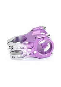 Resim Wake Çift Renkli Desenli Mor Bisiklet Gidon Boğazı 31.8mm Bisiklet Gidon Boğazı Mor Gri Renk Gri - Mor 