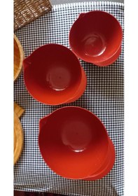 Resim Kase 3 Lü Set Karıştırma Kırmızı 