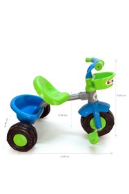 Resim Cozibo 3 Tekerlekli İlk Bisikletim Pedallı Boni Bike 