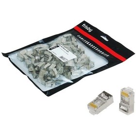 Resim Frısby Fnw-rj4522n Rj45 Ftp Cat6 Konnektor Metal 100lü Paket 