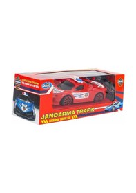 Resim Uzaktan Kumandalı 2 Fonksiyonlu Jandarma Aracı Kırmızı 