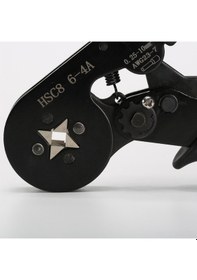 Resim Vkemall 0.25-10mm² Kablolu Kutu Terminale Pres Aleti - Ratchet Sistemiyle Enerji Tasarruflu Uç Presley Kırmızı 