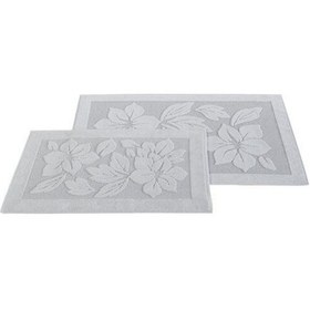 Resim Derya Banyo Paspas Takımı 2-li Gri 