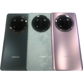 Resim Huawei Honor Magic 7 Lite Brp-nx1m Arka Kapak Pil Kapağı Full Siyah 