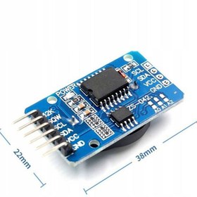 Resim Genel Markalar DS3231 RTC Gerçek Zaman Saat Modülü Mini IIC Gerçek Zaman Saniye Dakika Saat Gün Ay Yıl Tarih 