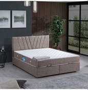 Resim Setaymobilya Baza, Fersa Çift Kişilik Baza + Başlık + Ortho Soft Yatak Seti 