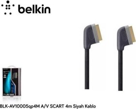 Resim BLK-AV10005Q4M 4-V Scart 4m Siyah Kablo 