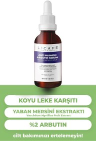 Resim Licape leke karşıtı cilt tonu dengeleyici %2 arbutin serum 30ml 