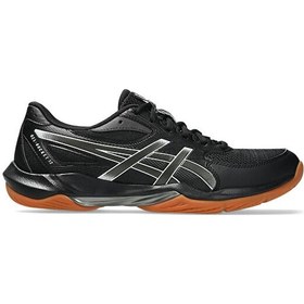 Resim Asics Gel Rocket 12 Erkek Voleybol Ayakkabısı 1071a116-001 Siyah Siyah 