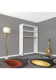 Resim Kenzlife giysi dolabı hayrettin 180*120*40 byz gardırop 