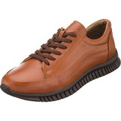 Resim 45 - 46 - 47 - 48 -49 - 50 G1053461 Taba Kauçuk Taban Büyük Numara Dana Derisi Rahat Geniş Kalıp Erkek Vip Spor Ayakkabı 