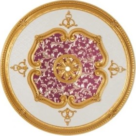 Resim Oval Saray Tavanlar (120 cm x 120 Cm) 