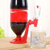 Resim 1 adet/2 adet PVC Soda İçecek Mineral Su Dağıtıcısı - İnversiyonlu İçecek Dağıtıcısı, Ev Barı İçin Yaratıcı İçecek Satıcısı, Parti Aksesuarları, Küçük Mutfakta da Kullanılabilir 