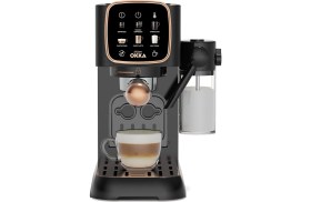 Resim Arzum OK0032-04 Arzum Okka Espresso Solo M Yarı Otomatik Espresso Makinesi - Bakır 