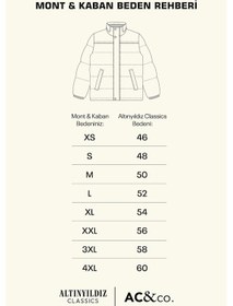 Resim AC&Co / Altınyıldız Classics Erkek Sıyah Standart Fit Normal Kesim Kapüşonlu Dik Yaka Trençkot Siyah 