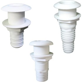 Resim Thru-Hull Easymount 1 1/2". F/Hose 38mm -1 1/4"Wh 