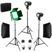 Resim Gdx HD-60W Panel Rgb'li Led Video Işık Seti 