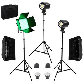 Resim Gdx HD-60W Panel Rgb'li Led Video Işık Seti 