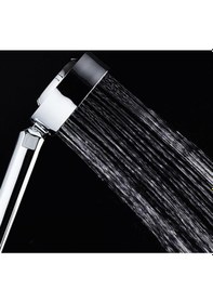 Resim Çift Taraflı Yüksek Basınç Su Akıtan Şampuan Hazneli Duş Başlığı 