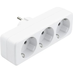 Resim DE-PA DPA-10011 Üçlü Golyat Düz Fiş Priz 250V 16A 3500W 