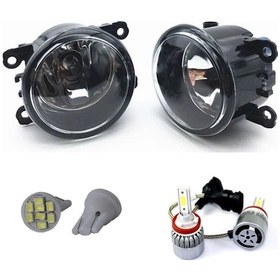 Resim Renault Kangoo Iı 2015 Beyaz Led Xenon Sis Farı Seti 