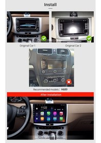 Resim Vw Passat B7/cc 2012+ Uyumlu Multimedya Navigasyon Usb Kamera Carplayer 