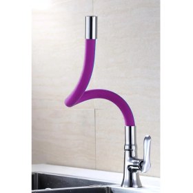 Resim Milenay Mor Renkli Düz Ağızlı Kubar Boru 