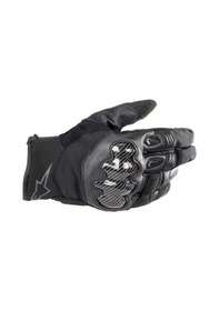 Resim Alpinestars Smx-1 Drystar Korumalı Motosiklet Eldiveni Siyah Siyah 