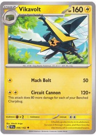 Resim Vikavolt 056/162 - Temporal Forces - Pokemon Kartı Mint 