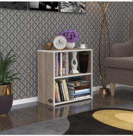 Resim Kenzlife Komodin Riki Crd 60 60 30 Komidin Kitaplık Ayakkabılık Beyaz 