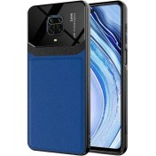 Resim Canpay Xiaomi Redmi Note 9s Uyumlu Kılıf Deri Tasarım Sert Lens Koleksiyonu, Yüksek Malzeme Kalitesi 