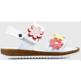 Resim Wendy K-62p Kız Çocuk Günlük Sandalet Beyaz 