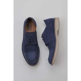 Resim Bueno Shoes Lacivert Süet Erkek Klasik Ayakkabı 10M00741 