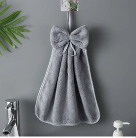 Resim El Havlusu Mutfak Banyo Mercan Polar Mikrofiber Yumuşak Çabuk 