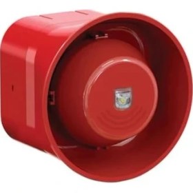 Resim Mavigard ML-2430 Flaşörlü Elektronik Siren, Kırmızı 24V Dc 