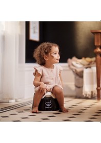 Resim Babybjörn Eğitici Oturak Smart Potty / Black White 