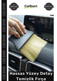 Resim Fırça Profesyonel Oto Araç İçi Temizlik Bakım Hijyen Yumuşak Uçlu Hassas Yüzey Detay Temizlik Fırça 