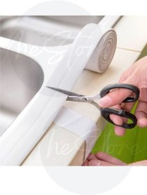 Resim Genel Markalar Su Sızdırmaz Kenar Bant Mutfak Banyo Duvar Küvet Lavabo Bandı Küf Önleyici Nem Önleyici Bant 