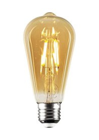 Resim Ömür Avize 8w E27 Amber Renk Rustik Led Ampul Ct-4290 Tekli Gönderilmektedir Beyaz 