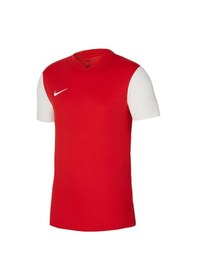 Resim Nike DH8035-657 M Nk Df Tiempo Prem II Jsy Ss Erkek Futbol Forma Kırmızı 