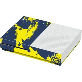 Resim PapsCover Xbox One S Kaplama Sarı Lacivert 