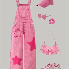 Resim Kızlar için Düğme Detaylı Rahat Suni Kot Pantolon - Uzun Topuk Boyu, Düz Renk, Normal Kalıp, Esnek Olmayan Kumaş, Sonbahar Aktiviteleri, Rahat Giyim İçin Mükemmel | Canlı Tasarım | Düğme Detaylı Pantolon, Dış Mekanlar İçin, Kızlar İçin Kot, Kızlar İçin Pantolon, Kızlar İçin Dungaree, Kızlar İçin Kıyafetler, Kızlar İçin Büyük Beden Sweatshirt, Kızlar İçin Combineson, Kız Kıyafetleri 